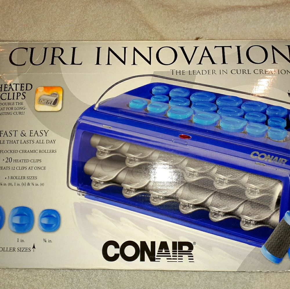 Heated hair rollers by Con Air